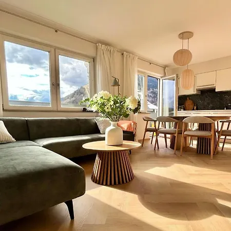 Design Family Xl W Sunny Balcony & Mountain Views & Free Parking דירה *