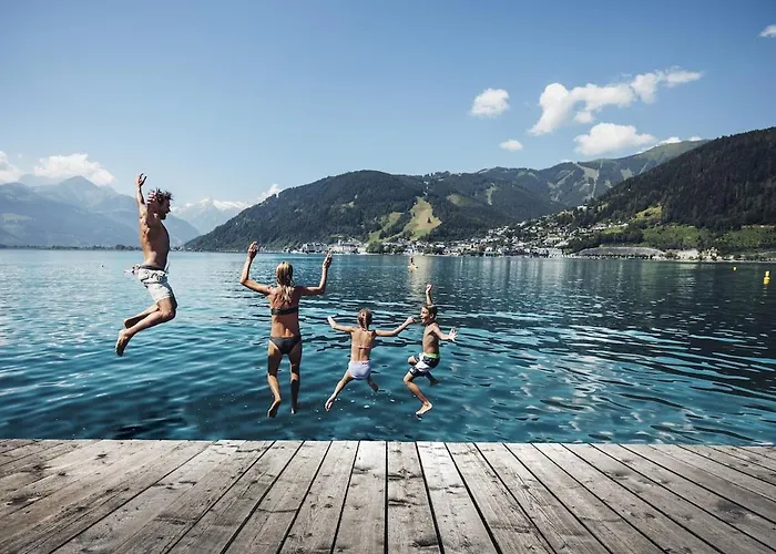 Design Family Xl W Sunny Balcony & Mountain Views & Free Parking Apartman Zell am See